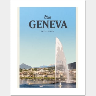 Visit Geneva Posters and Art